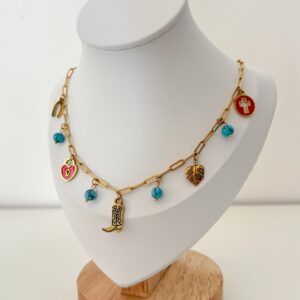 Collar Bota Texana
